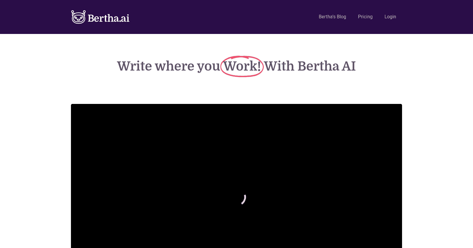 Bertha.ai