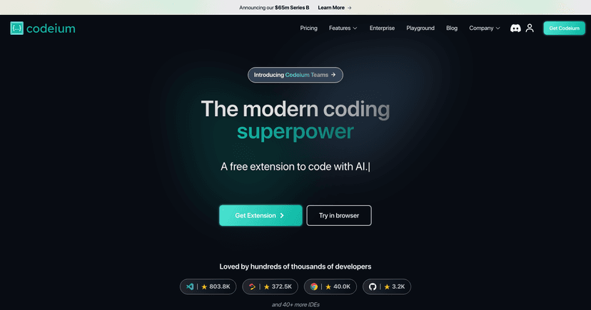 Codeium - AI Tool Review | Listnr AI