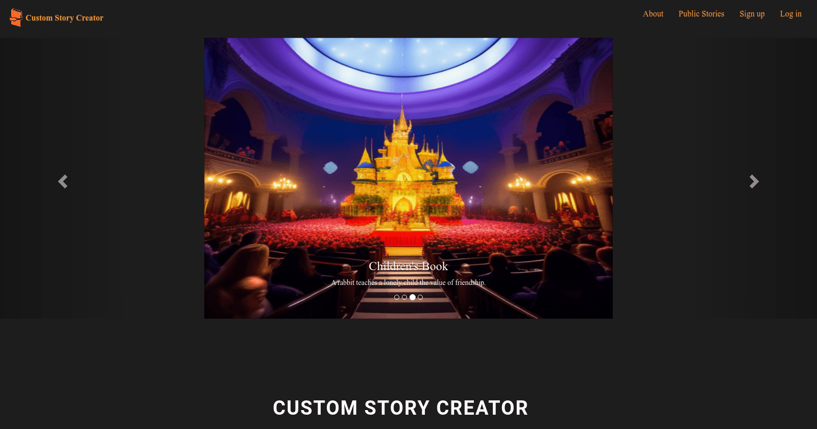 Custom Story Creator