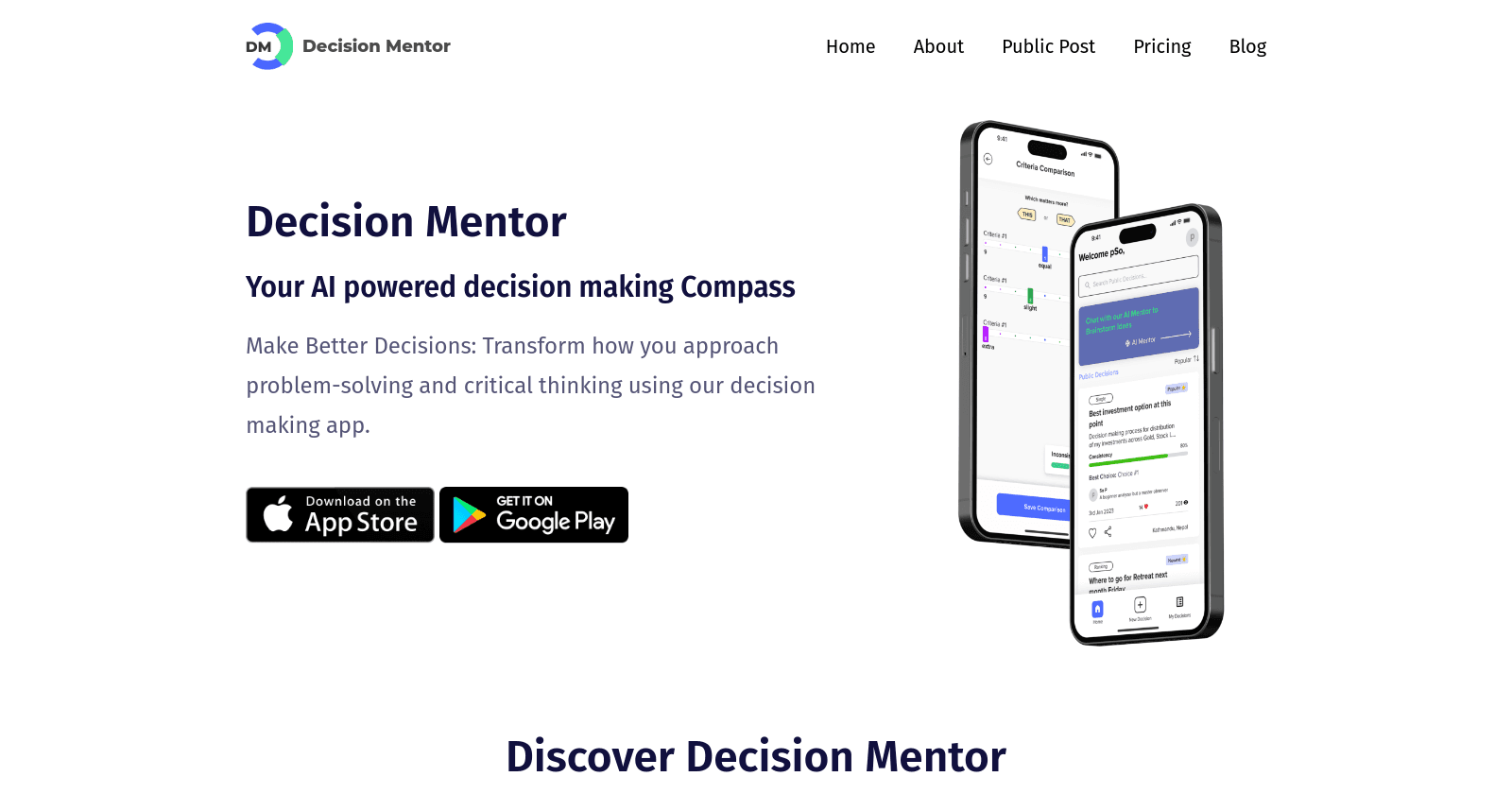 Decision Mentor